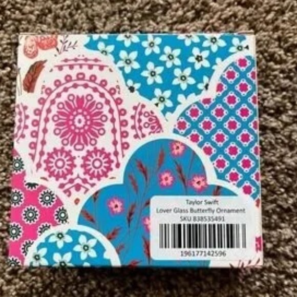 Taylor Swift Speak Now “Butterfly Lover” Christmas Ornament – Rare Era's - Picture 4 of 4